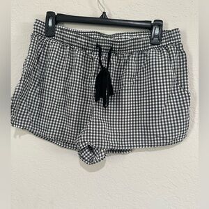 Xhilaration Black and White Shorts sleepwear